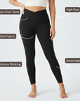 Embrace High Rise V-Waist Leggings - Black