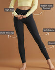 High-Rise Classic Leggings - Dark Grey