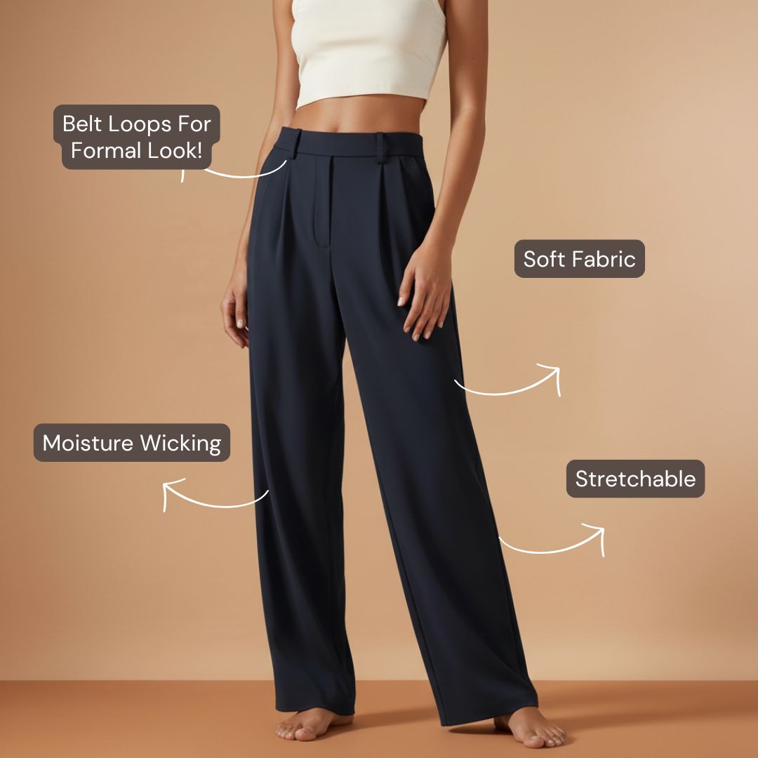 Loose Style Pants - Black