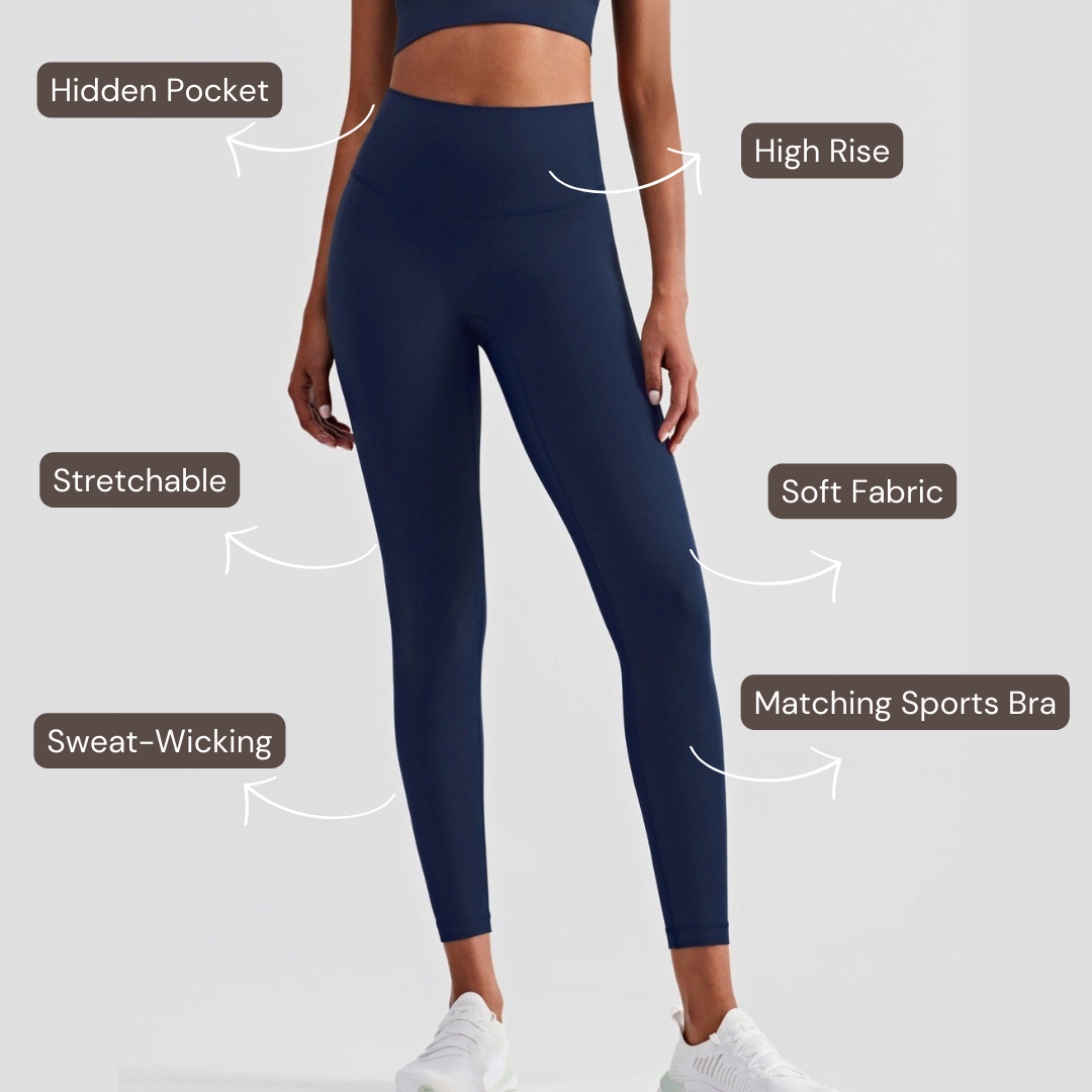 Cross Back Set - Dark Blue