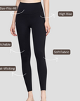 One-Size-Fits-All Leggings - Black