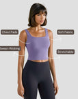 Sleeveless Essential Top - Purple