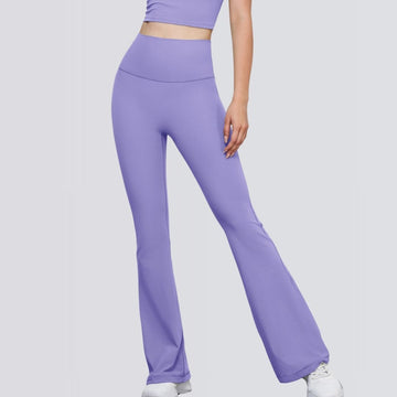 Flare Yoga Pants - Purple