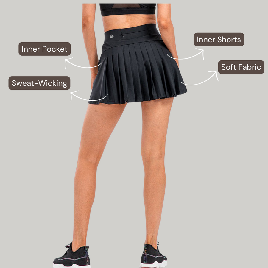 Tennis/ Activewear Skirt - Black