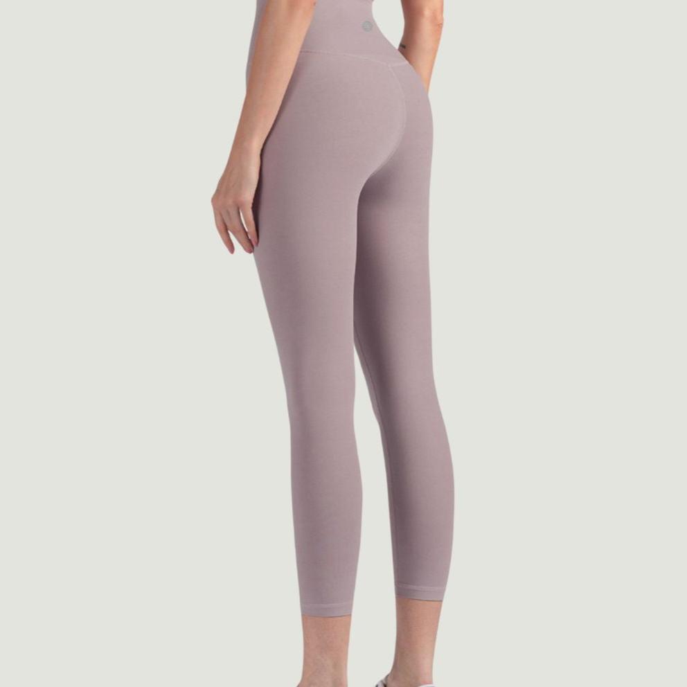 Ankle Length Leggings - Hint Of Purple