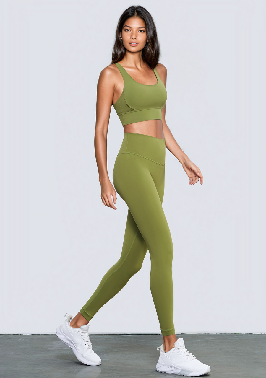 Cross Back Set - Green