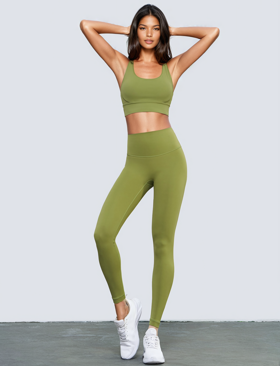 Cross Back Set - Green