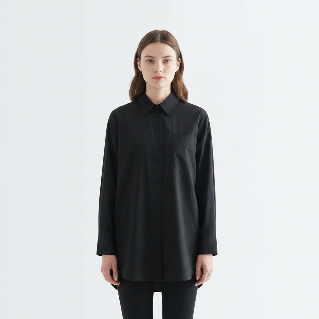 Long Sleeved Shirt - Black