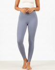 High-Rise Smooth Leggings - Blush Blue