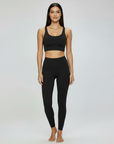Cross Back Set - Black
