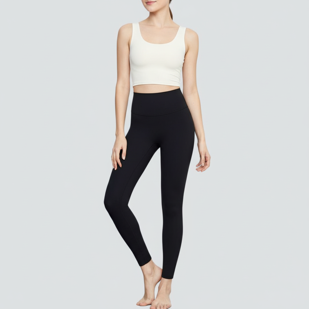 One-Size-Fits-All Leggings - Black