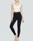 One-Size-Fits-All Leggings - Black