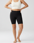 Embrace High Rise Shorts With Pockets - Black