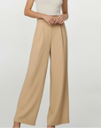 High Waist Pants - Khaki