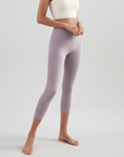 Ankle Length Leggings - Hint Of Purple