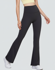 One-Size Flared Yoga Pants - Graphite Grey