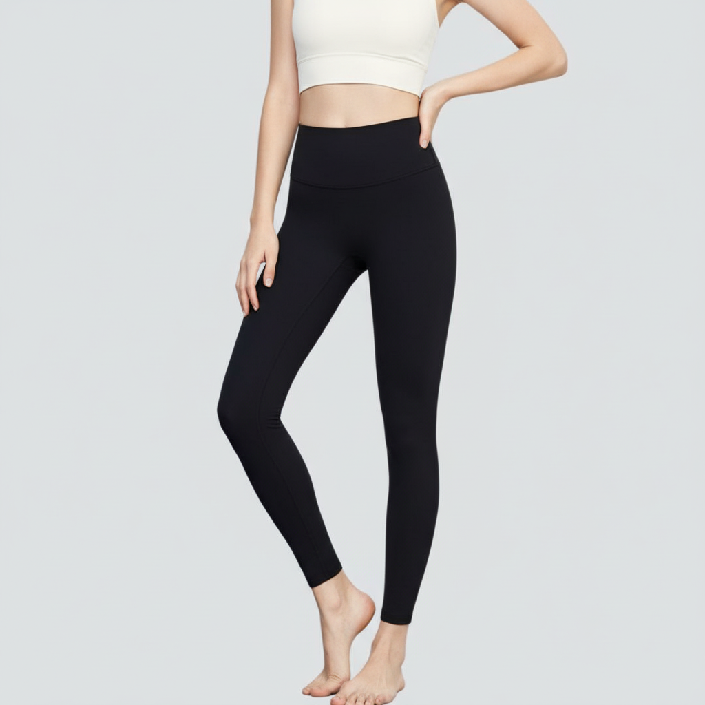 One-Size-Fits-All Leggings - Black