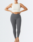 Embrace High Rise V-Waist Leggings - Grey