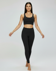 Cross Back Set - Black