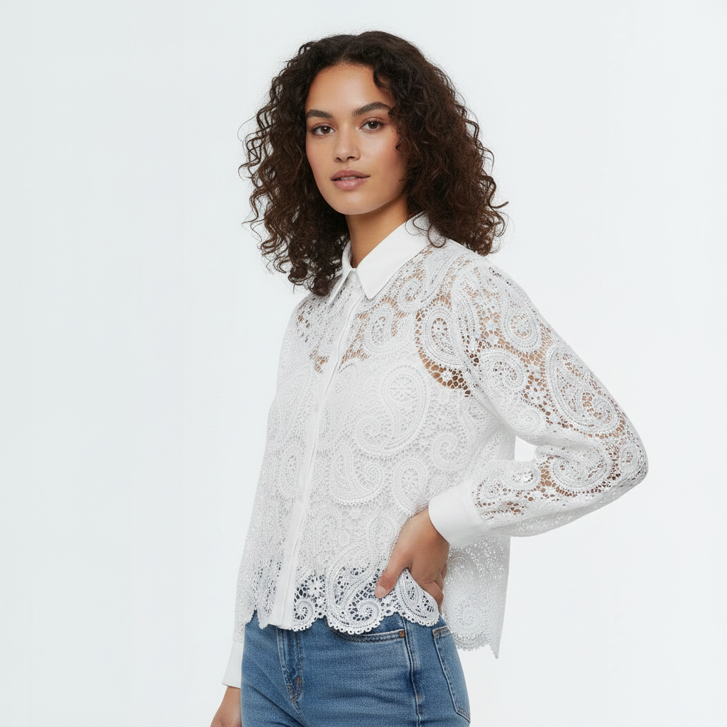 Stylish Blouse - White