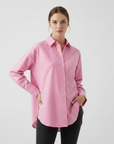 Long Sleeve Shirt - Pink Stripes
