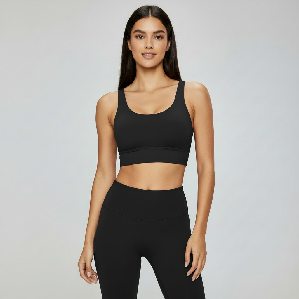 Cross Back Set - Black
