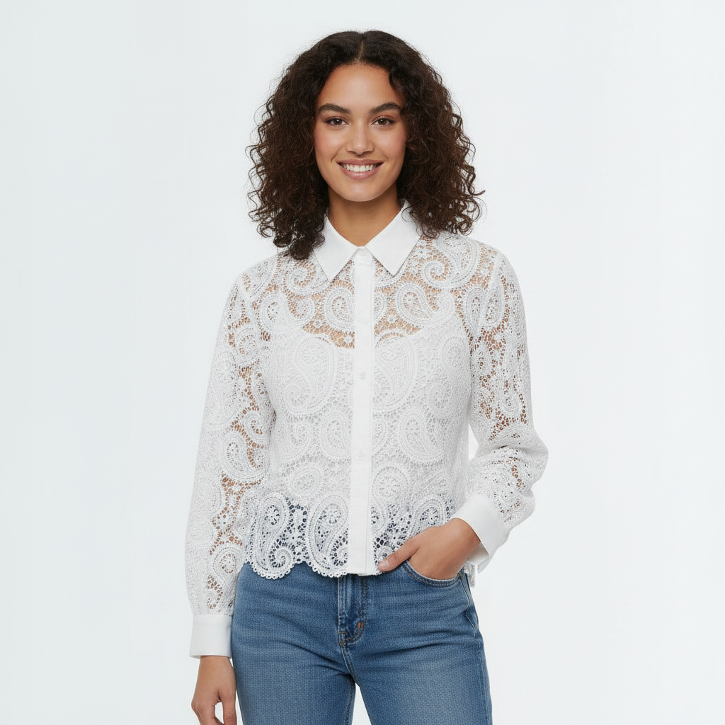 Stylish Blouse - White