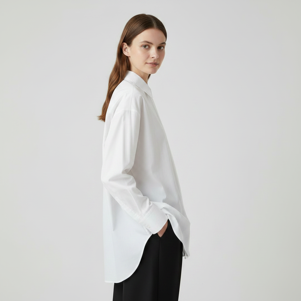 Long Sleeved Shirt - White