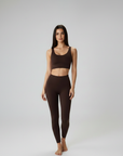 Cross Back Set - Brown