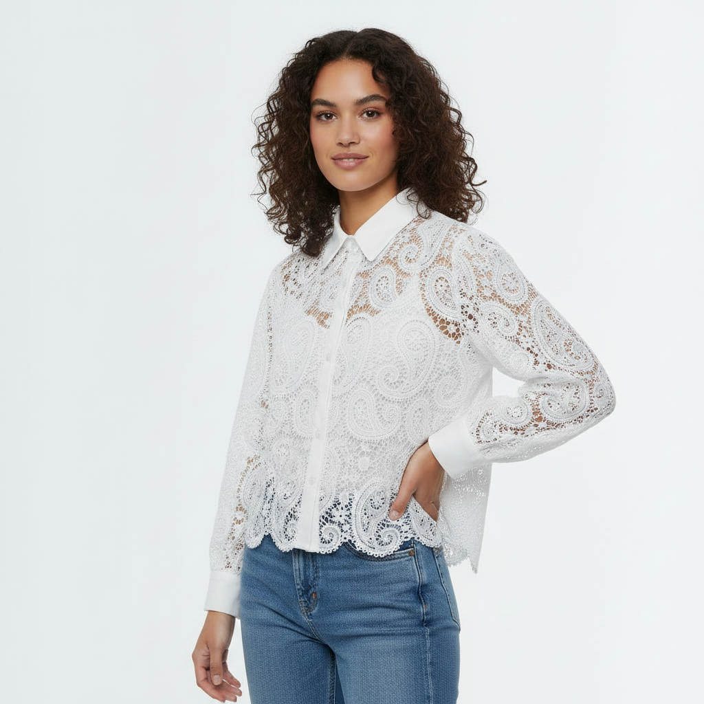 Stylish Blouse - White