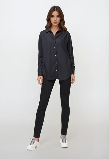 Long Sleeve Shirt - Dark Blue