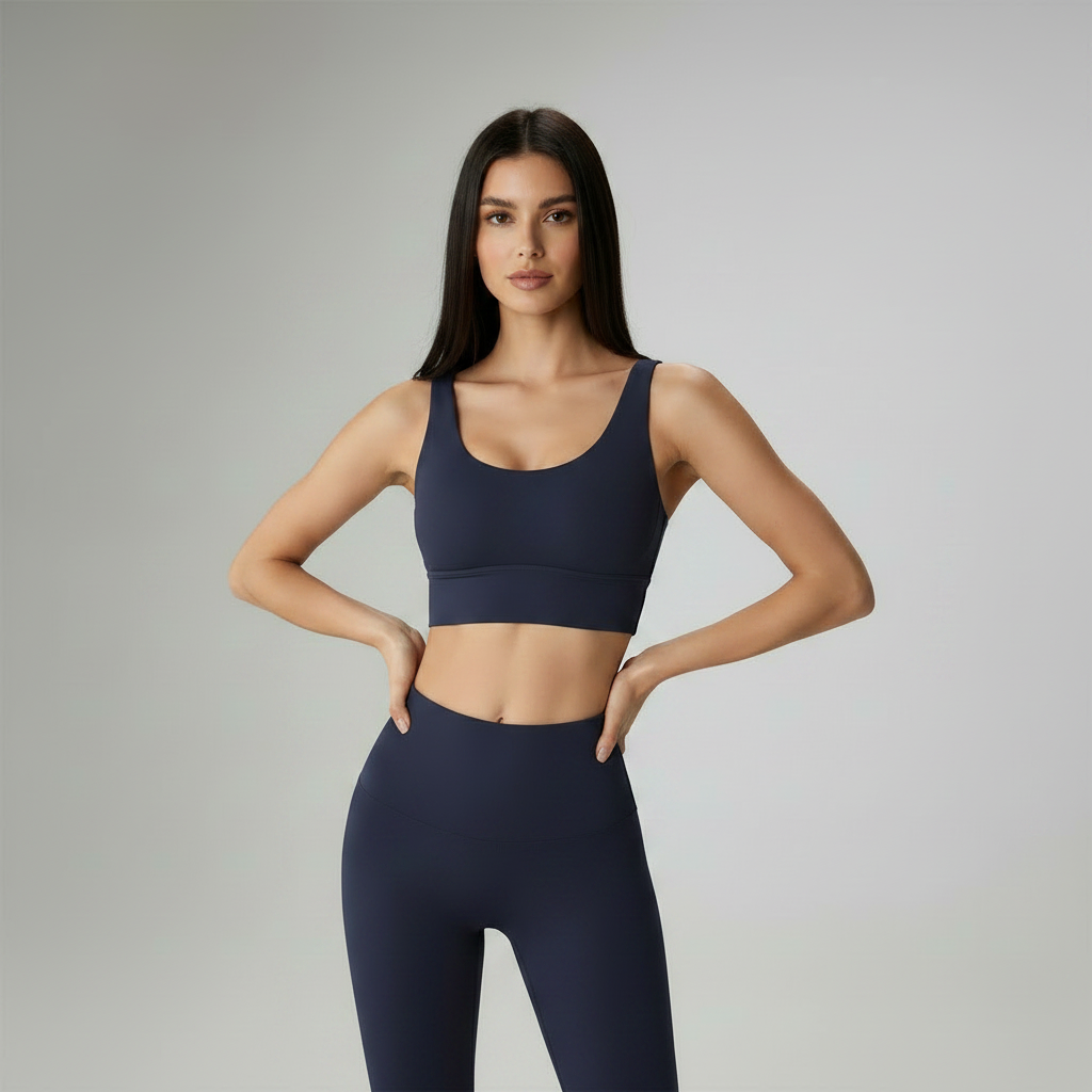Cross Back Set - Dark Blue
