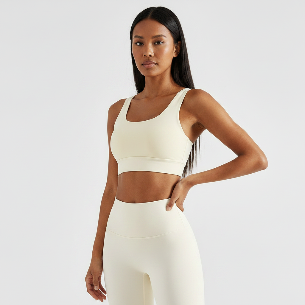 Cross Back Set - Ivory White