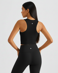 Ribbed Comfort Top - Black