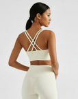 Cross Back Set - Ivory White