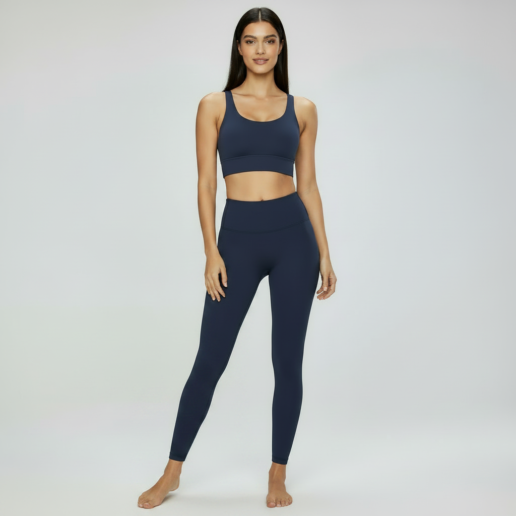 Cross Back Set - Dark Blue