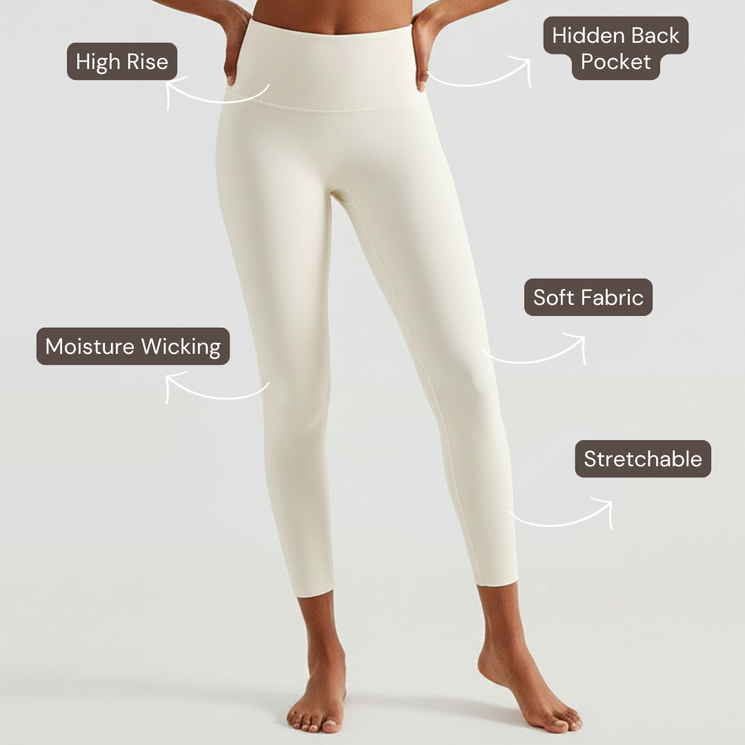 Cross Back Set - Ivory White