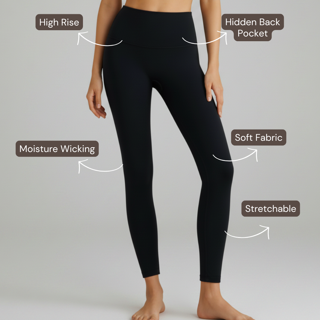 Cross Back Set - Black