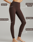 Cross Back Set - Brown